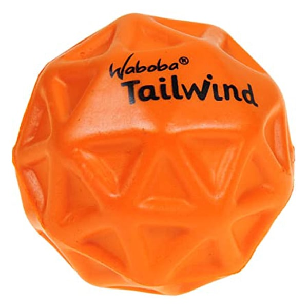 Waboba Tailwind Dog Ball One Size Orange Orange One Size