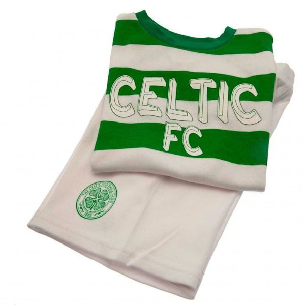 Celtic FC Baby T-Shirt & Shorts Set 18-23 Månader Vit/Grön White/Green 18-23 Months