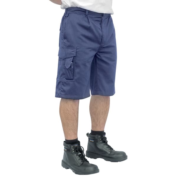 Portwest Herr Cargo Shorts S Marinblå Navy S