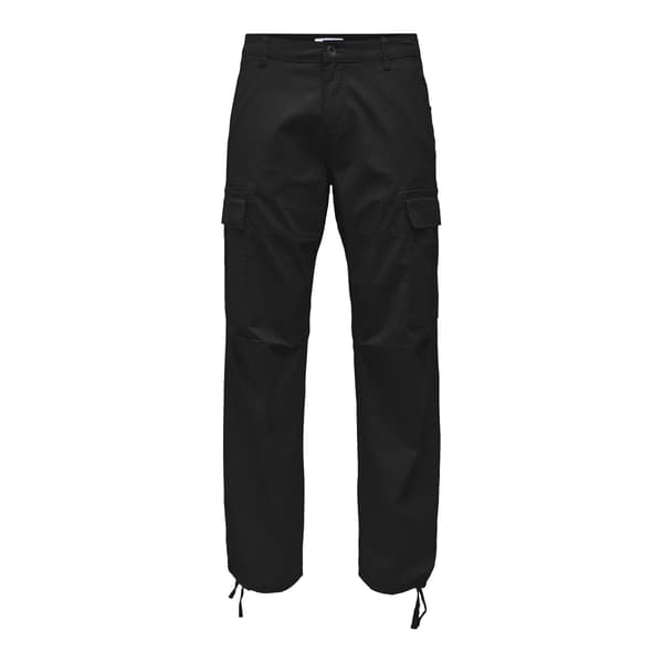 Only Herr Cargobyxor 32L Svart Black 32L