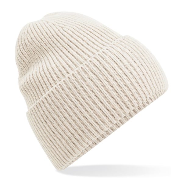 Beechfield Cuffed Recycled Oversized Beanie One Size Oatmeal Oatmeal One Size