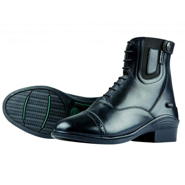 Dublin Evolution unisex spetsar fram läder Paddock Boots 4 UK B Black 4 UK