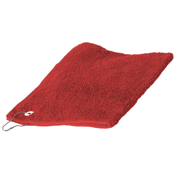 Towel City Luxury Range 550 GSM - Sportgolfhandduk (30 X 50 CM Red One Size