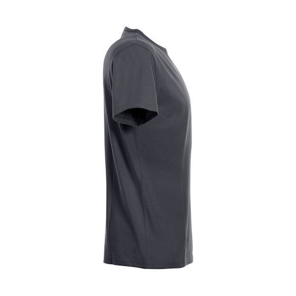 Clique herr stretch T-shirt L antracit melange Anthracite Melange L