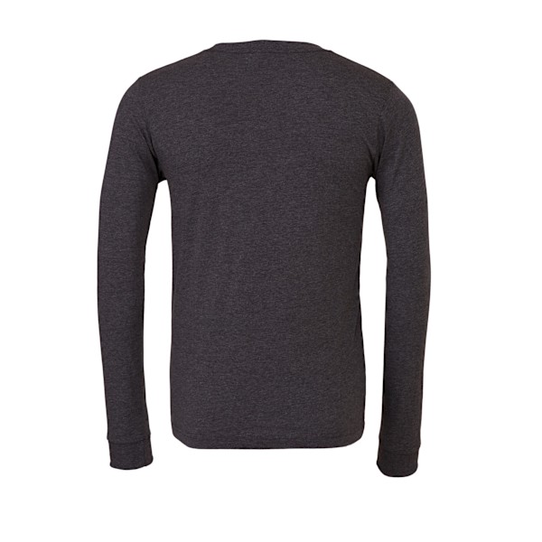 Bella + Canvas Unisex Vuxen Heather Långärmad T-shirt XXL Da Dark Grey Heather XXL