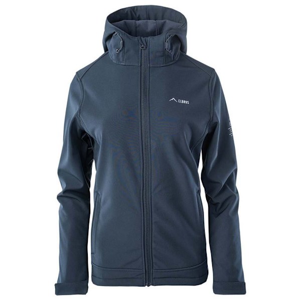 Elbrus Womens/Ladies Melba II Soft Shell Jacka M Total Eclipse Total Eclipse M