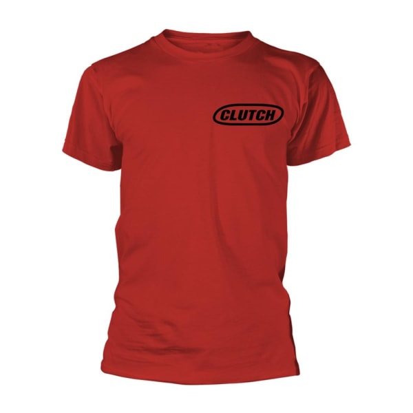 Clutch Unisex Classic Logo T-shirt 3XL Röd Red 3XL