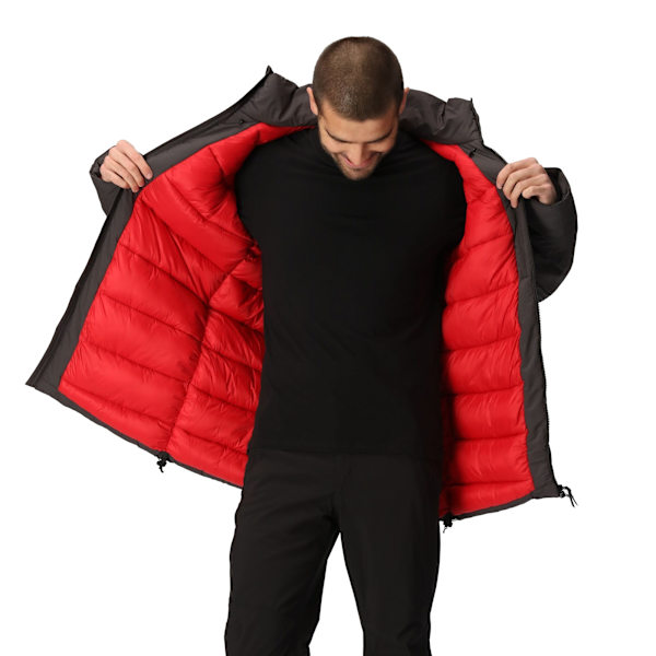 Regatta Herr Yewbank II Parka L Ash/Danger Red Ash/Danger Red L
