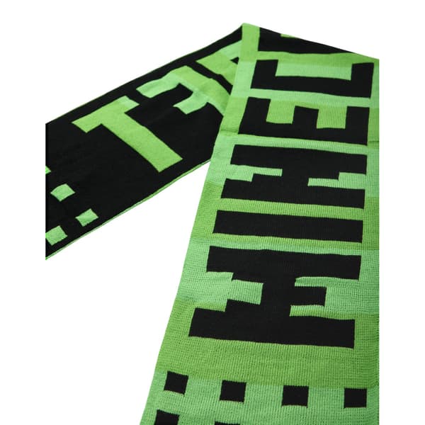 Minecraft Pojkar Creeper Mössa, Handskar och Halsduk Set (3-pack) One Size Green One Size