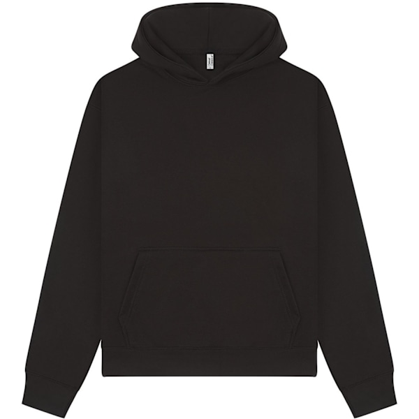 Casual Classics Unisex Vuxen Premium Kammad Bomull Boxig Oversize Black L