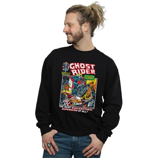 Marvel Ghost Rider Sweatshirt M Svart Black M