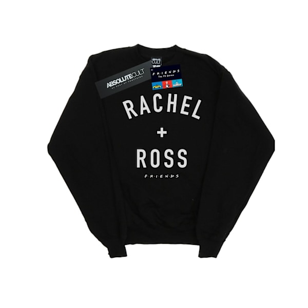 Friends Dam/Kvinnor Rachel Och Ross Text Sweatshirt L Svart Black L