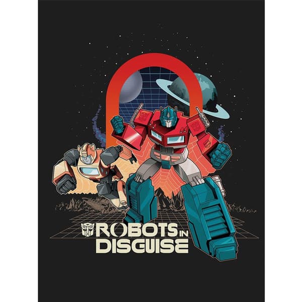 Transformers Robots In Disguise Canvas Tryck 80cm x 60cm Multic Multicoloured 80cm x 60cm