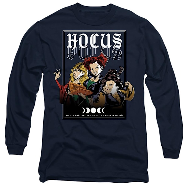 Hocus Pocus Unisex Vuxen På All Hallow's Eve Sanderson Systrar Navy XL