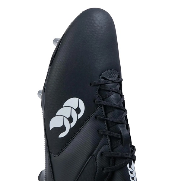 Canterbury Phoenix Raze 2023 Soft Ground Rugby Boots 7.5 U Black/White 7.5 UK