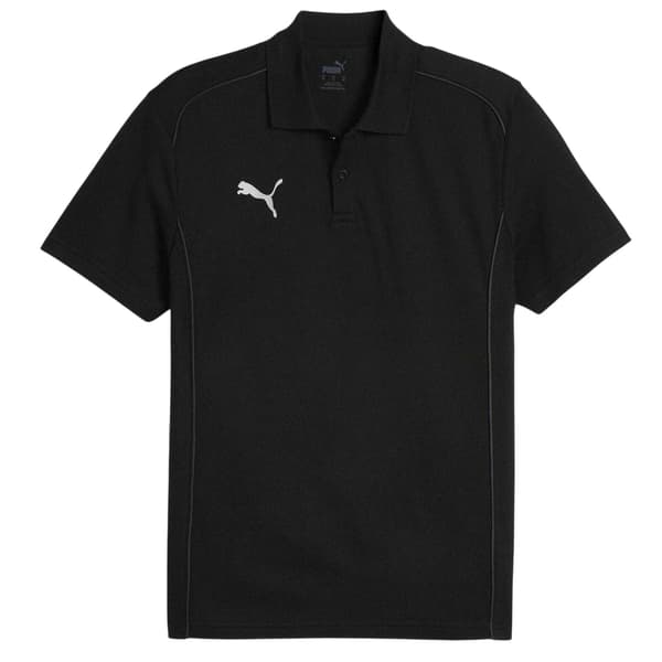 Puma Pikétröja med logotyp för män M Svart Black M