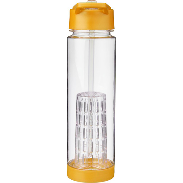 Bullet Tutti Frutti Flaska Med Infuser 25.9 x 7.1 cm Gul/Transparent Yellow/Transparent 25.9 x 7.1 cm