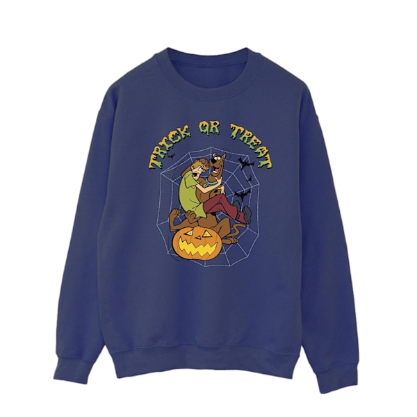 Scooby Doo Trick Or Treat Sweatshirt för Herr M Marinblå Navy Blue M