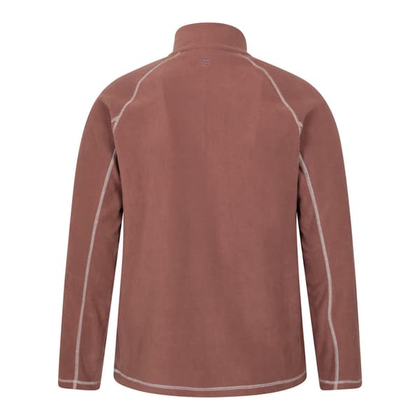 Mountain Warehouse Ashbourne II Half Zip Fleecetröja för män L Brun Brown L