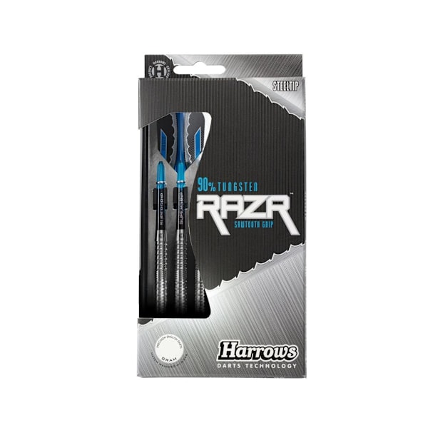 Harrows Razr Tungsten Darts (3-pack) 23g Silver/Blå Silver/Blue 23g