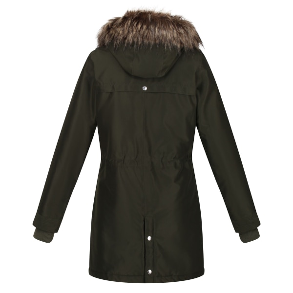 Regatta Dam/Dam Samiyah Vattentät Isolerad Parka 10 UK Dark Khaki 10 UK