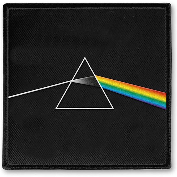 Pink Floyd Dark Side Of The Moon Standard Patch One Size Svart Black One Size