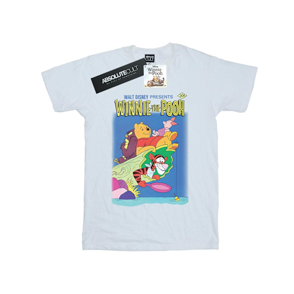 Disney Womens/Ladies Winnie The Pooh Poster Cotton Boyfriend T-shirt White 3XL