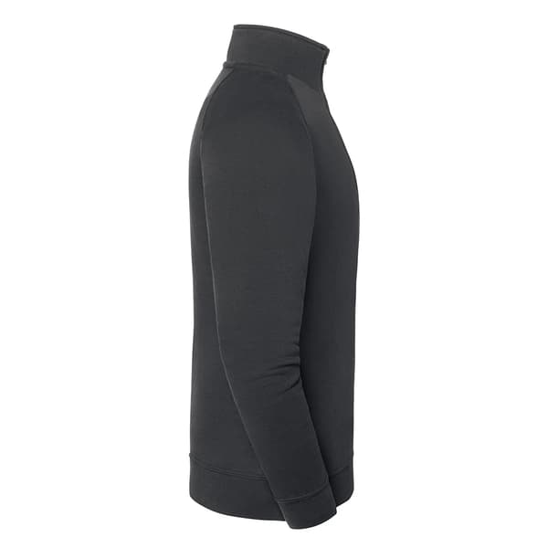 Fruit of the Loom Iconic Premium Half Zip-tröja för herrar S Ljusgrafit Light Graphite S