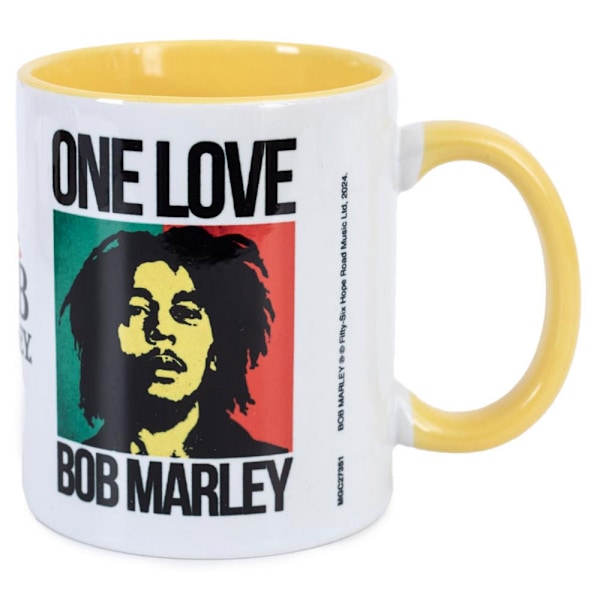 Bob Marley One Love Mugg One Size Vit/Flerfärgad White/Multicoloured One Size