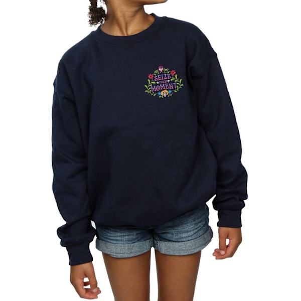 Disney Girls Coco Seize Your Moment Sweatshirt 12-13 år Marinblå Navy Blue 12-13 Years