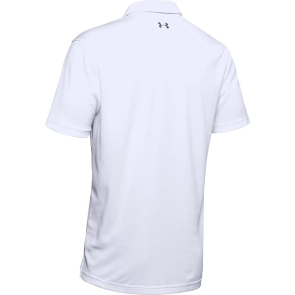 Under Armour Tech Pikétröja för män XXL Vit/Grafit White/Graphite XXL