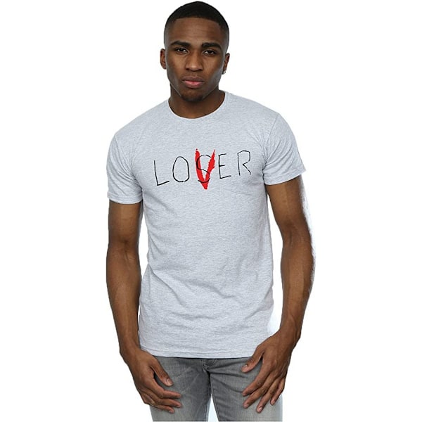 It Mens Loser Lover T-Shirt L Sports Grey Sports Grey L