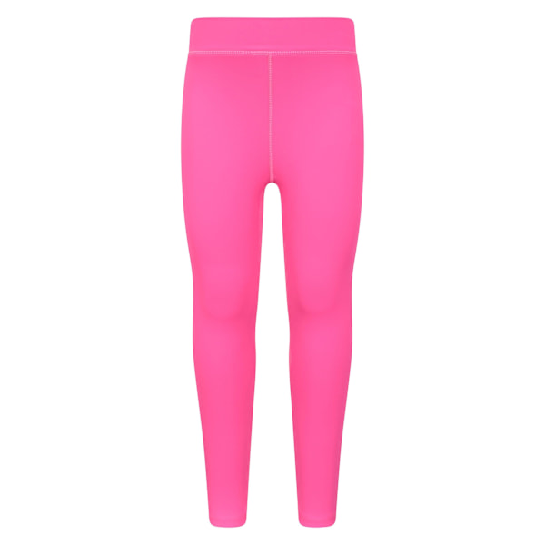 Mountain Warehouse Flick Flack mjuka leggings för flickor 13 år Bright Pink 13 Years