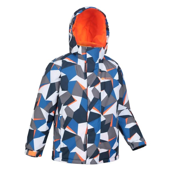 Mountain Warehouse Barn/Barn Tryckt Skidjacka Set 2-3 År Bright Blue 2-3 Years