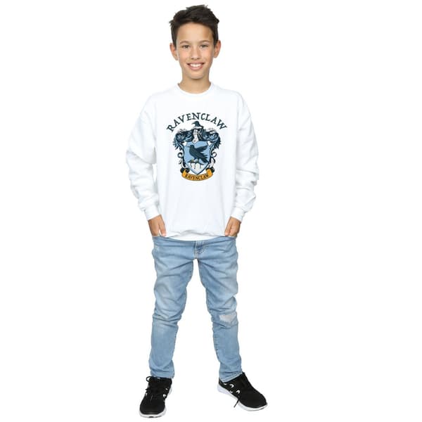 Harry Potter Pojkar Ravenclaw Tröja 5-6 År Vit White 5-6 Years