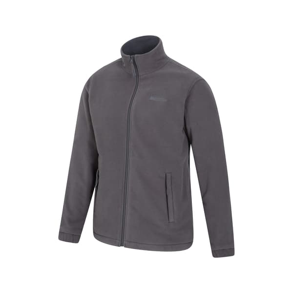 Mountain Warehouse Bernard II Vindtät Fleecejacka för Män L Grå Grey L