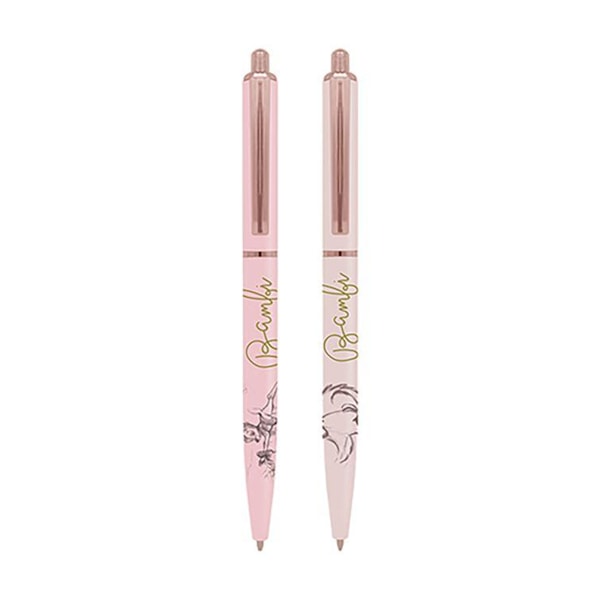 Bambi Home Grown Pen Set (2-pack) One Size Rosa/Guld Pink/Gold One Size