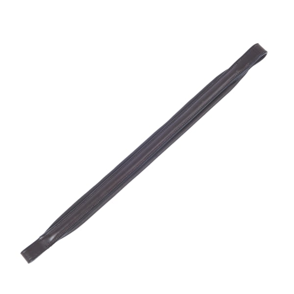 Collegiate Leather Plain Browband IV Cob Brun Brown Cob