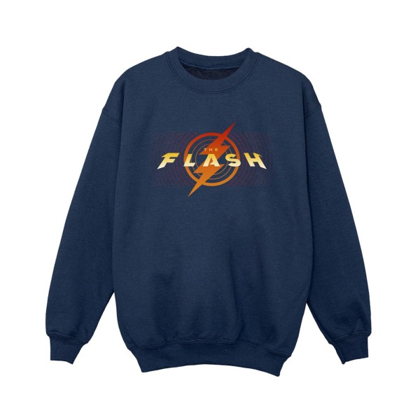 DC Comics Boys The Flash Red Lightning Sweatshirt 12-13 år N Navy Blue 12-13 Years