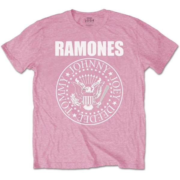 Ramones Barn/Barn Presidential Seal T-Shirt 11-12 År Rosa Pink 11-12 Years