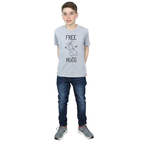 Frozen Boys Hugs Olaf T-shirt 5-6 år Sports Grey Sports Grey 5-6 Years