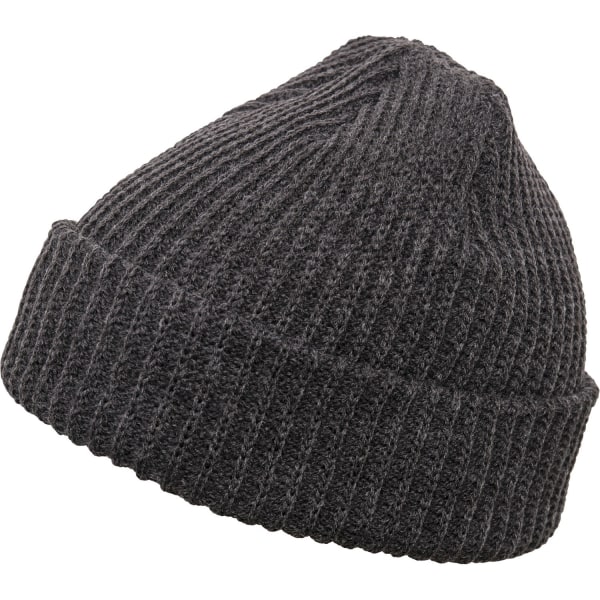 Flexfit By Yupoong Rib Beanie One Size Charcoal Charcoal One Size