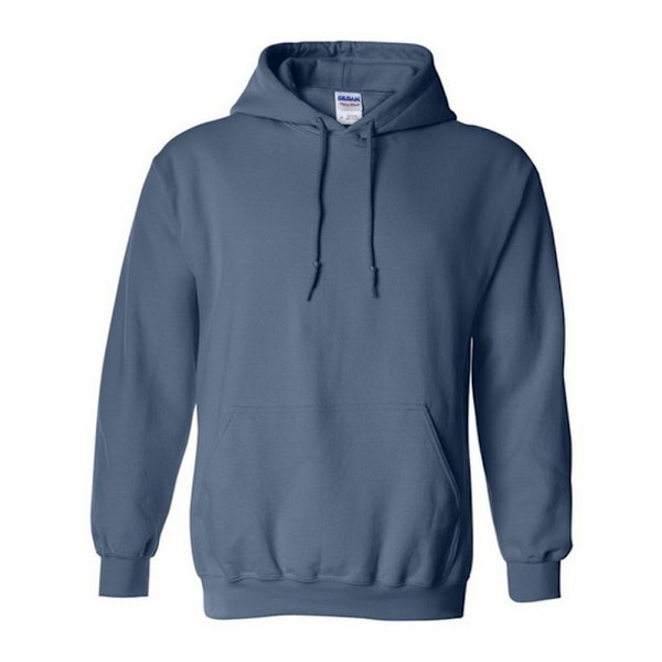 Gildan Heavy Blend Unisex Hoodie för vuxna / Hoodie 2XL Indigo Blue 2XL