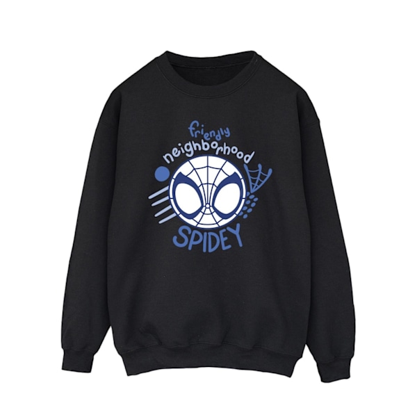 Marvel Mens Spidey And His Amazing Friends Neighbourhood Sweats Black 4XL