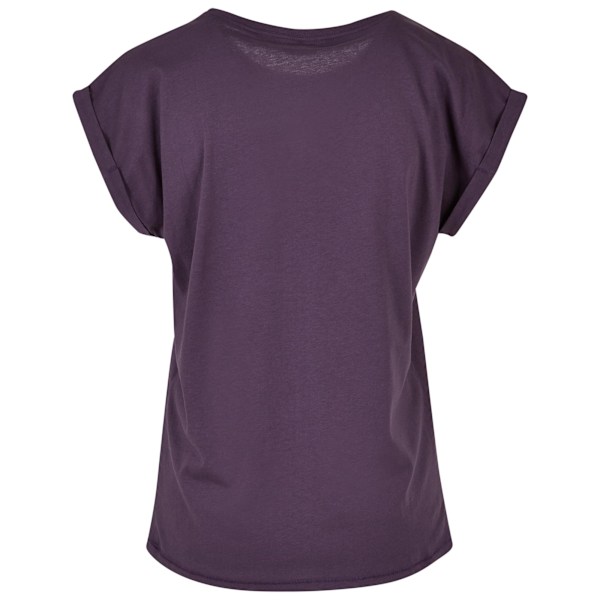 Bygg ditt varumärke Dam/Dam Extended Shoulder T-Shirt XXL Pu Purple Night XXL