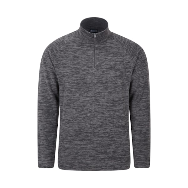 Mountain Warehouse Mens Snowdon II Fleece Top 4XL Charcoal Charcoal 4XL