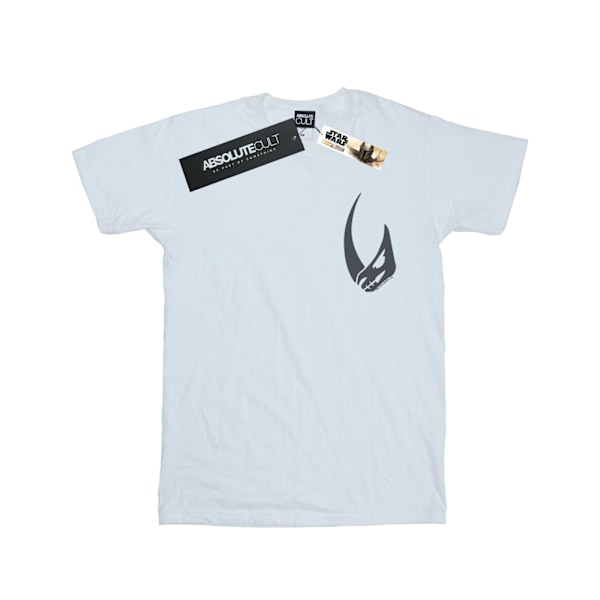 Star Wars The Mandalorian Rhino Emblem ficktryck T-shirt för män White 4XL