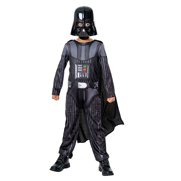 Star Wars: Obi-Wan Kenobi Pojkkostym Darth Vader 3-4 år Svart Black 3-4 Years