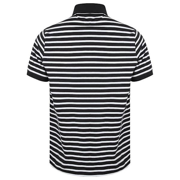 Front Row Unisex Vuxen Randig Jersey Polotröja L Marinblå/Vit Navy/White L