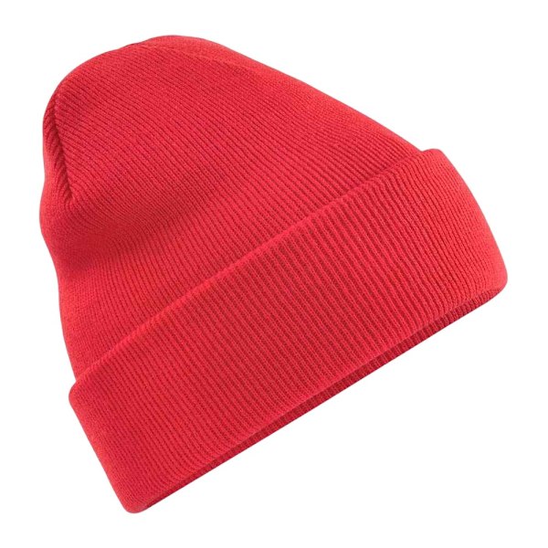 Beechfield Unisex Original Cuffed Beanie Vintermössa One Size Br Bright Red One Size